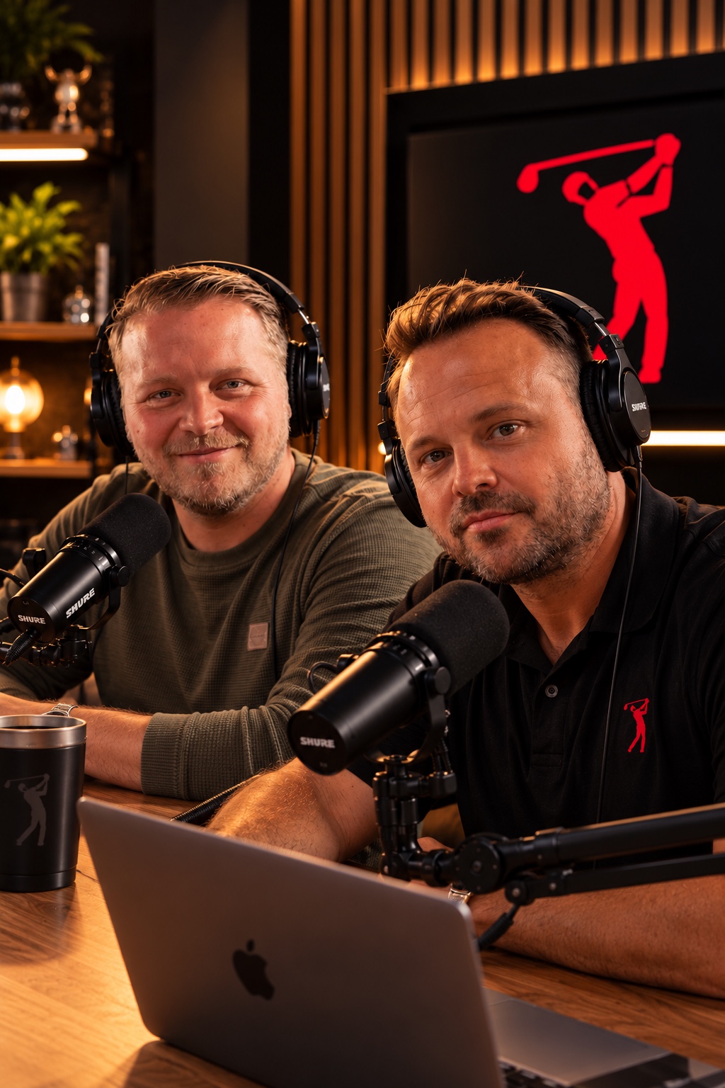 Darren und Jason im Power Swing Golf Podcast
